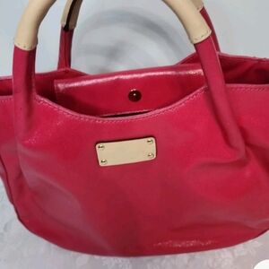 Kate Spade New York Fuchsia Pink Handbag • Leather Handles • Read Description